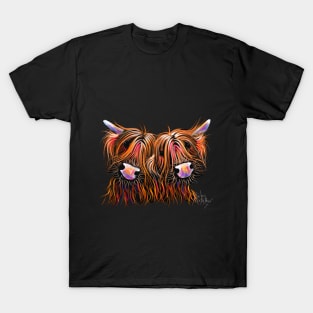 SCoTTiSH HiGHLaND CoW ' THe LoVeLieS ' T-Shirt